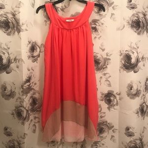 Coral Dress